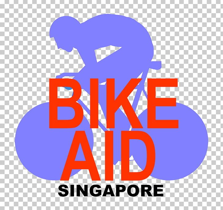 Singapore Cycling Bicycle Fundraising Logo PNG, Clipart, Area, Bicycle, Blue, Brand, Charitable Organization Free PNG Download