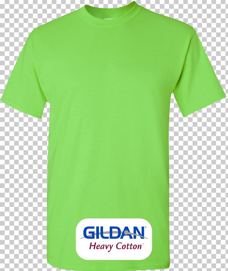 T-shirt Gildan Activewear Clothing Green PNG, Clipart, Active Shirt, Blue, Brand, Clothing, Clothing Sizes Free PNG Download