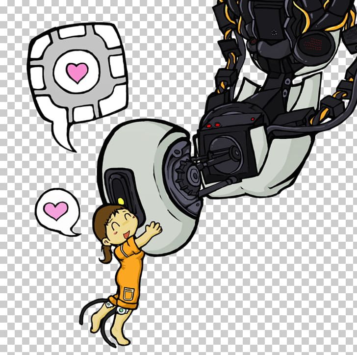 Portal 2 The Orange Box GLaDOS Chell PNG, Clipart, Aperture Laboratories, Art, Cartoon, Cave Johnson, Chell Free PNG Download