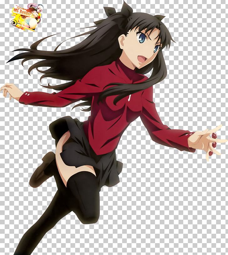 Fate/stay Night Rin Tōsaka Fate/Zero Anime Tsundere PNG, Clipart, Action Figure, Anime, Black Hair, Brown Hair, Cartoon Free PNG Download