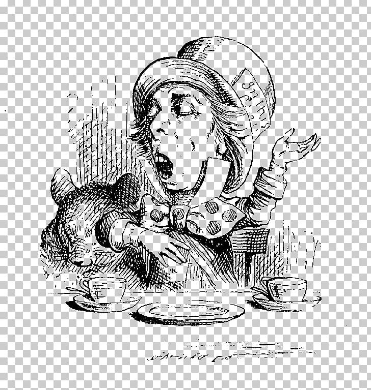 Alice's Adventures In Wonderland Mad Hatter March Hare The Dormouse PNG, Clipart,  Free PNG Download