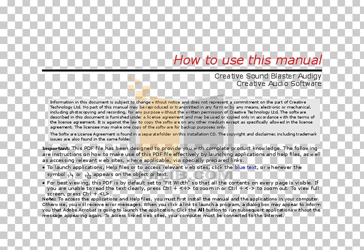 Document Creative Audigy 4 Sound Blaster Audigy Product Manuals PNG, Clipart, Area, Creative, Creative Bussines Card, Creative Technology, Document Free PNG Download