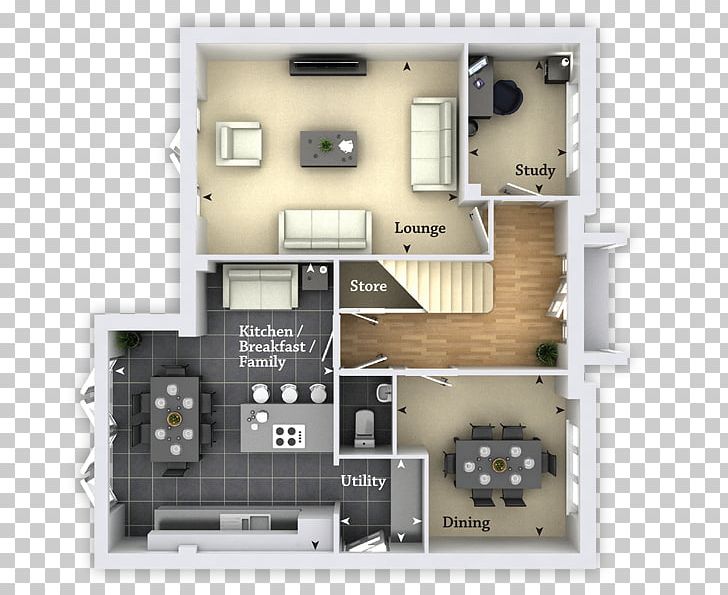 Open Plan Floor Plan House Bedroom PNG, Clipart, Bedroom, Bury, Dining Room, Electronic Component, Electronics Free PNG Download