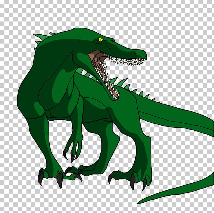 Tyrannosaurus Velociraptor Green PNG, Clipart, Dinosaur, Dragon, Fictional Character, Green, Mythical Creature Free PNG Download