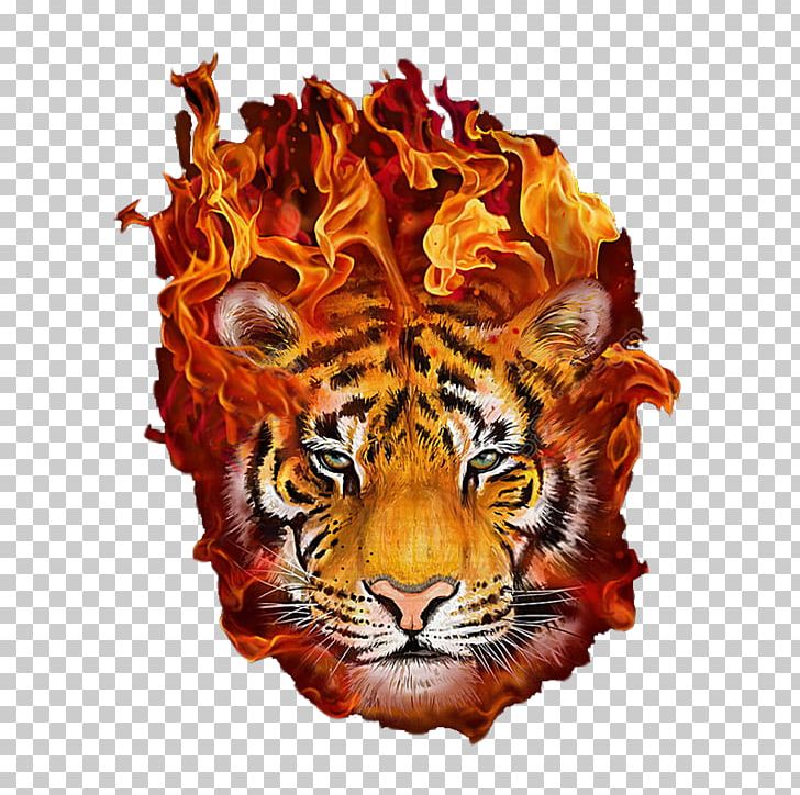 Baby Tigers Art Painting Flame PNG, Clipart, Baby Tigers, Beast, Beasts, Big Cats, Burning Fire Free PNG Download