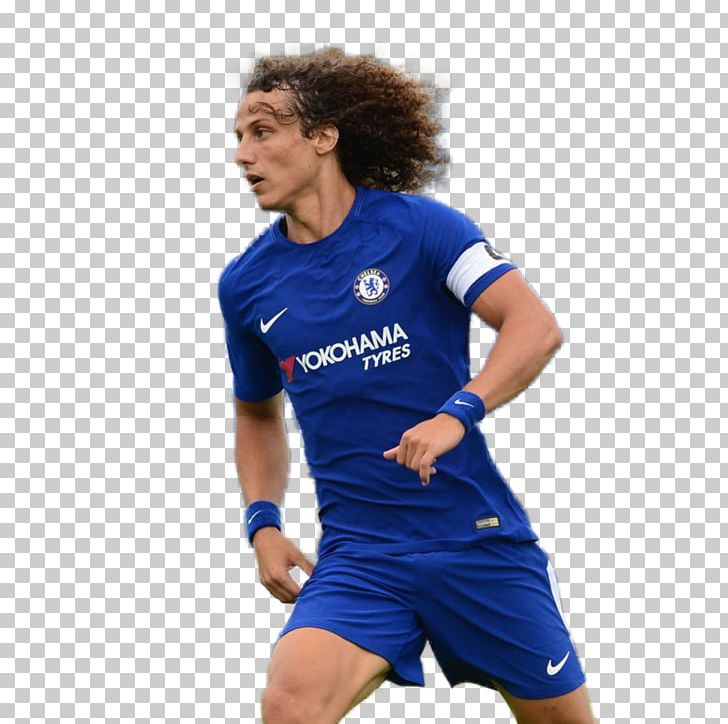 David Luiz Chelsea F.C. Football Player Jersey Rendering PNG, Clipart, Blue, Chelsea Fc, Clothing, David Luiz, Electric Blue Free PNG Download