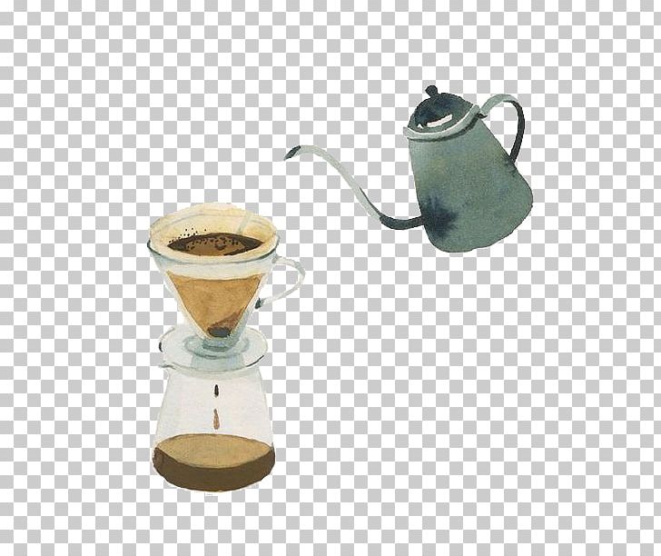 Coffee Espresso Tea Latte Cafe PNG, Clipart, Art, Cartoon, Coffee Aroma, Coffee Bean, Coffee Beans Free PNG Download
