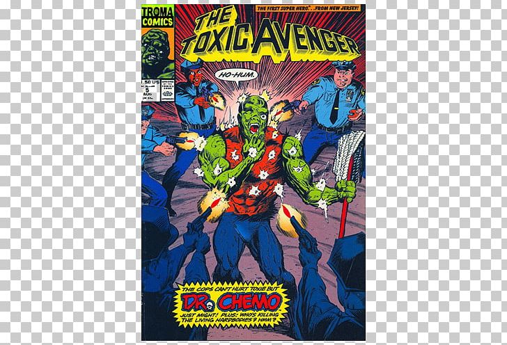 Comics Troma Entertainment The Toxic Avenger Superhero Movie PNG, Clipart, Action Fiction, Action Figure, Action Film, Action Toy Figures, Comics Free PNG Download