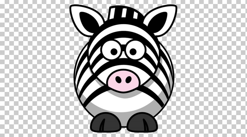 White Cartoon Black Head Snout PNG, Clipart, Animal Figure, Black, Blackandwhite, Cartoon, Coloring Book Free PNG Download