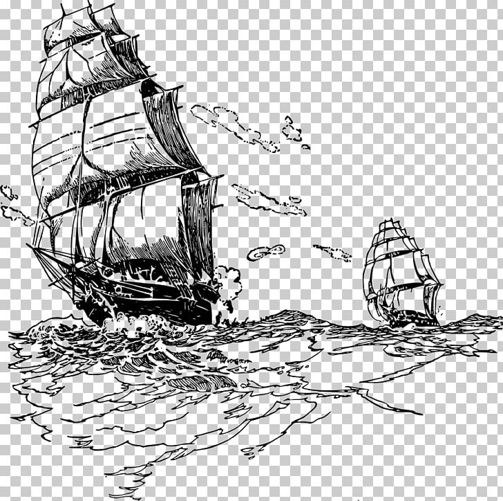 Sailboat PNG, Clipart, Artwork, Barque, Black And White, Boat, Boating Free PNG Download