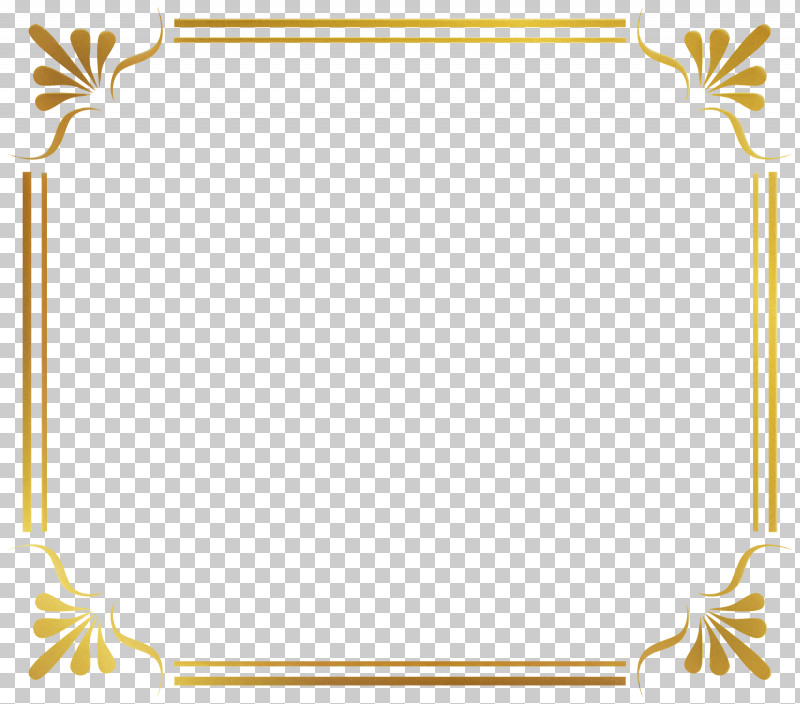 Drawing Line Art Abstract Art Gold Border Frame PNG, Clipart, Abstract Art, Drawing, Gold Border Frame, Line Art Free PNG Download