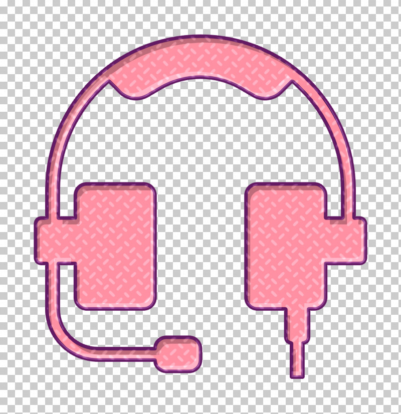 Workday Icon Audio Icon Headphone Icon PNG, Clipart, Audio Icon, Headphone Icon, Line, Pink, Workday Icon Free PNG Download