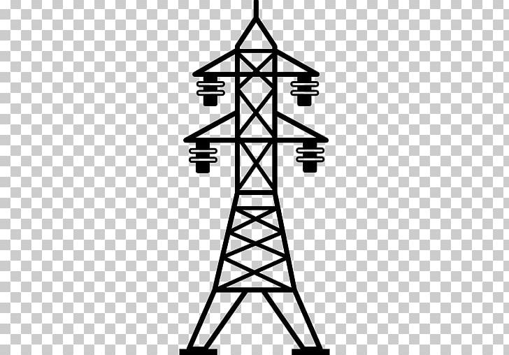Transmission Tower Electric Power Transmission Overhead Power Line Electricity PNG, Clipart, Angle, Black, Black And White, Electricity, Electric Power Free PNG Download
