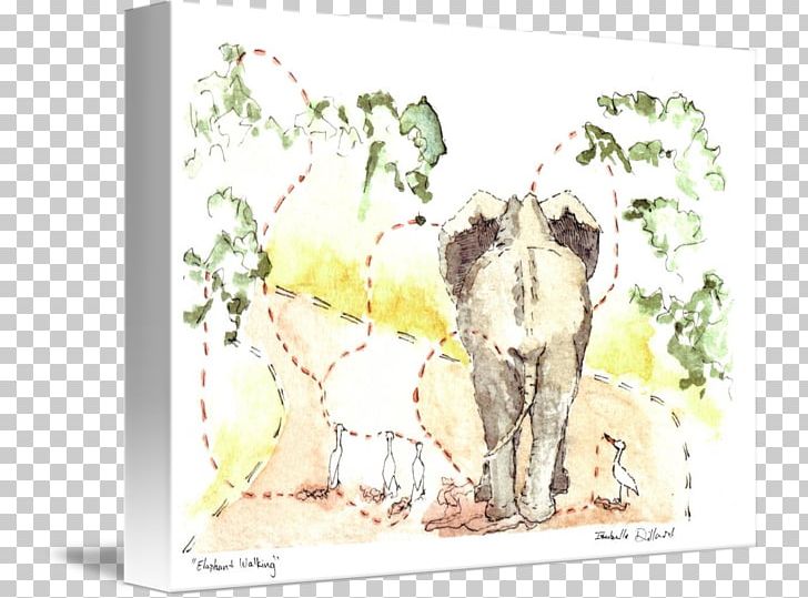 Indian Elephant Drawing Watercolor Painting Animal PNG, Clipart, Animal, Animals, Art, Asian Elephant, Canidae Free PNG Download