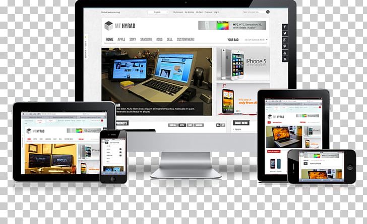 Web Development Responsive Web Design Business PNG, Clipart, Business, Communication, Company, Computer Monitor, Customer Free PNG Download