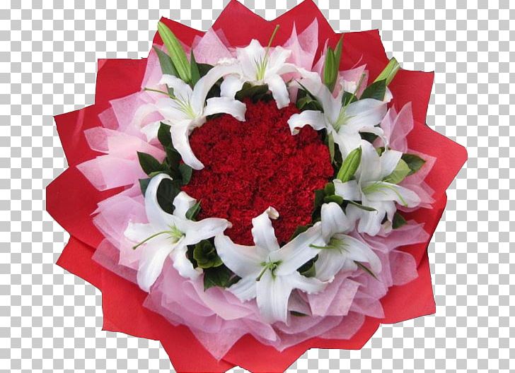 Flower Bouquet Lilium Red PNG, Clipart, Artificial Flower, Arumlily, Designer, Encapsulated Postscript, Euclidean Vector Free PNG Download