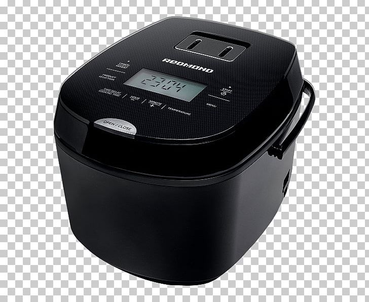 Rice Cookers Multicooker Product Design Redmond Dough PNG, Clipart, Apparaat, Black, Dough, Electronics, Fish Free PNG Download