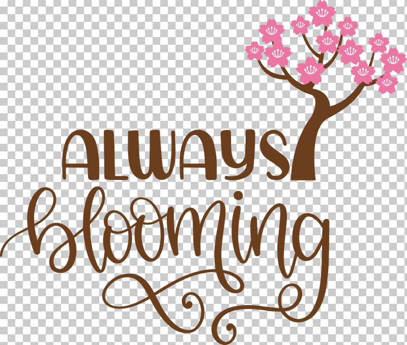 Always Blooming Spring Blooming PNG, Clipart, Blooming, Branching, Floral Design, Flower, Happiness Free PNG Download