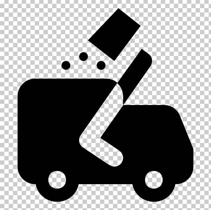 Car Garbage Truck Computer Icons Waste PNG, Clipart, Angle, Area, Black, Black And White, Car Free PNG Download