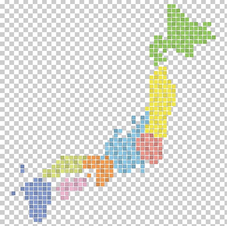 Japan Illustration Pixel Art PNG, Clipart, Area, Art, Art Of, Colorful, Diagram Free PNG Download