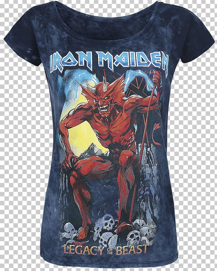 T-shirt Legacy Of The Beast World Tour Iron Maiden: Legacy Of The Beast More PNG, Clipart, Beast, Clothing, Concert, Fictional Character, Iron Maiden Free PNG Download