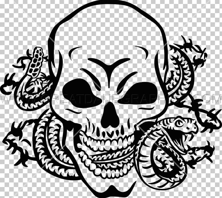 Skull Snake Skeleton PNG, Clipart, Art, Artwork, Black And White, Bone ...