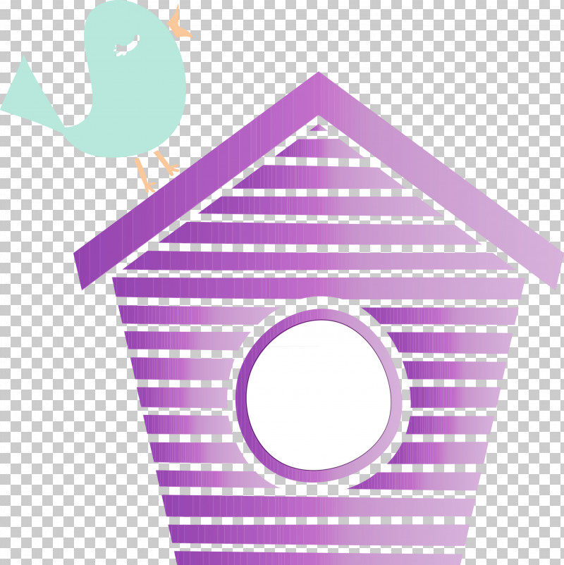 Purple Line Birdhouse PNG, Clipart, Bird House, Birdhouse, Cute Cartoon Bird, Line, Paint Free PNG Download