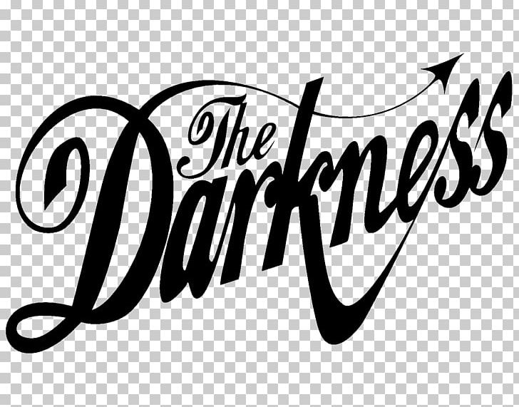 The Darkness Growing On Me Permission To Land I Believe In A Thing Called Love Live At Hammersmith PNG, Clipart, Art, Black, Black And White, Brand, Calligraphy Free PNG Download