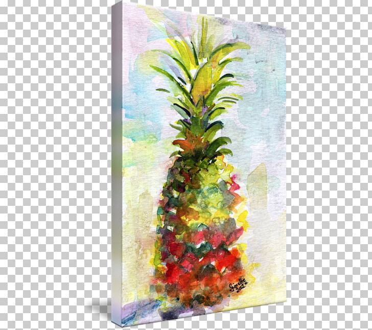 Pineapple Cake Watercolor Painting Still Life Upside-down Cake PNG, Clipart, Ananas, Art, Artwork, Bromeliaceae, Canvas Free PNG Download