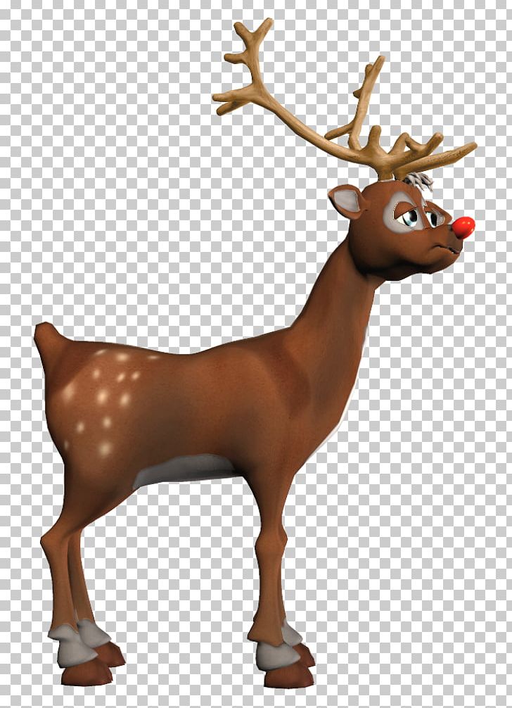 Reindeer Rudolph Christmas PNG, Clipart, Antler, Cartoon, Christmas, Christmas Elf, Christmas Ornament Free PNG Download