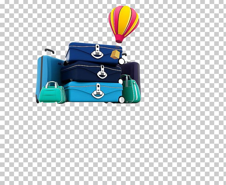 Suitcase Baggage PNG, Clipart, Adobe Illustrator, Blue Abstract, Blue Background, Blue Border, Blue Flower Free PNG Download