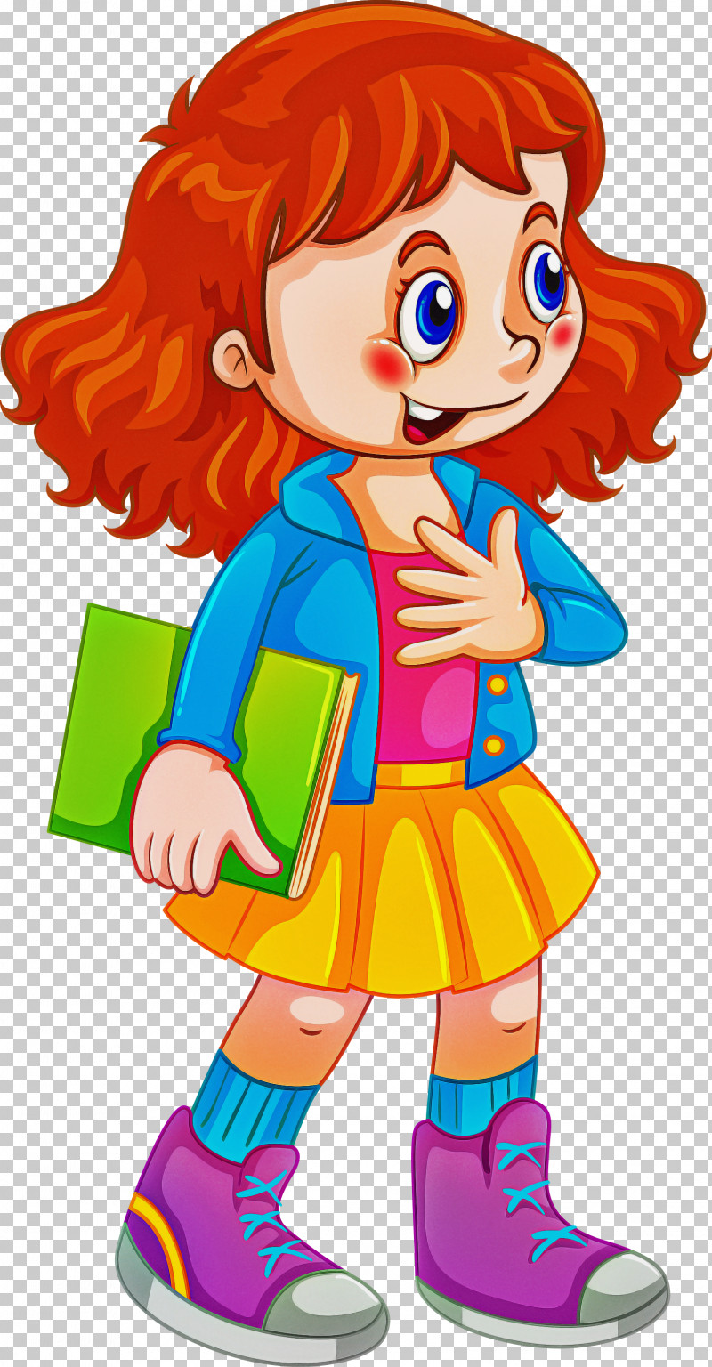 Girl Student Book PNG, Clipart, Book, Cartoon, Girl, Student, Walking Free PNG Download