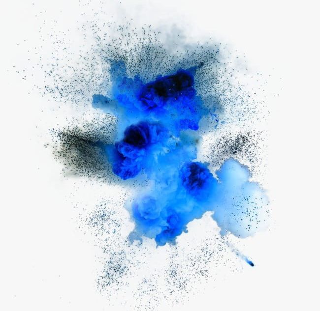 Creative Design Blue Smoke Explosion PNG, Clipart, Background, Beautiful, Beautiful Blue, Blasting, Blue Free PNG Download