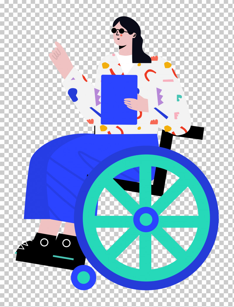 Sitting On Wheelchair Woman Lady PNG, Clipart, Behavior, Geometry, Human, Lady, Line Free PNG Download