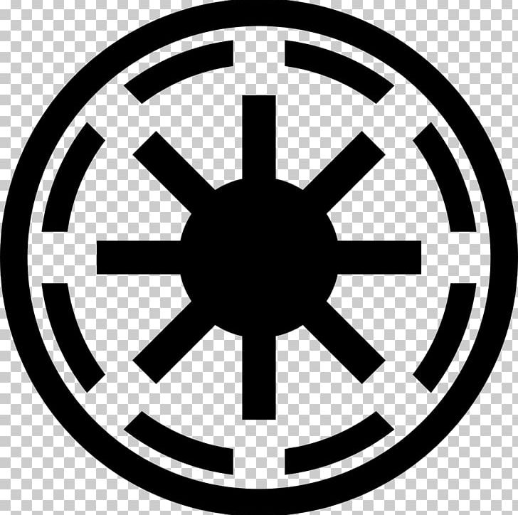 Anakin Skywalker Palpatine Clone Trooper Yavin Galactic Republic PNG, Clipart, Anakin Skywalker, Area, Black And White, Circle, Clone Trooper Free PNG Download