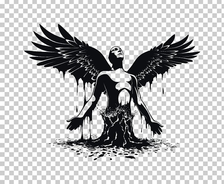 Michael Lucifer Fallen Angel PNG, Clipart, Angel, Archangel, Beak, Bird, Bird Of Prey Free PNG Download