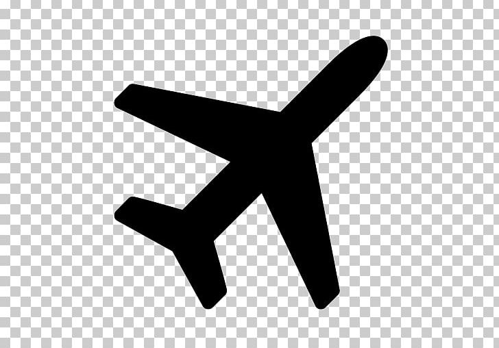 Airplane Font Awesome PNG, Clipart, Aircraft, Airline, Airplane, Angle, Black And White Free PNG Download