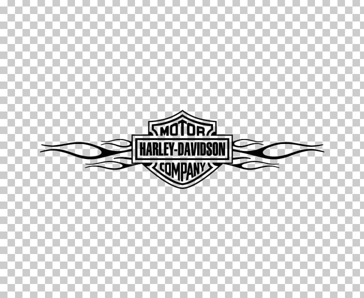 Harley-Davidson Motorcycle Sticker Logo Wall Decal PNG, Clipart, Black, Black And White, Brand, Cars, Classic Harleydavidson Free PNG Download