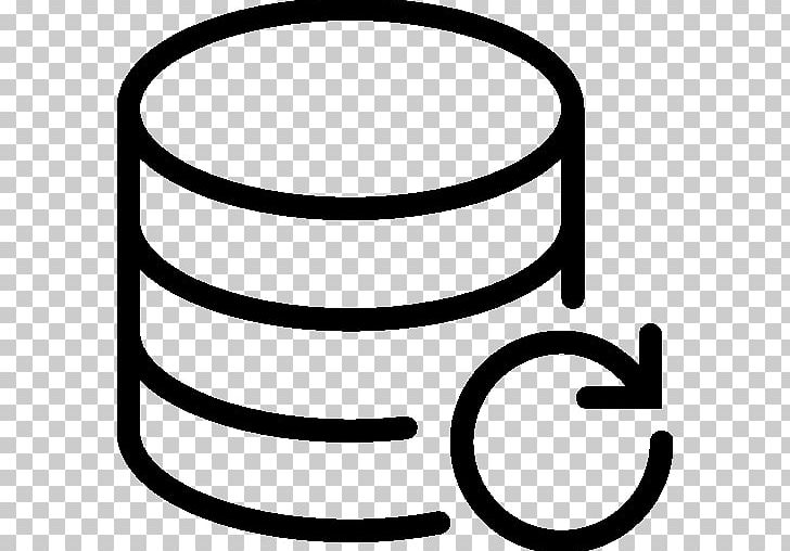 Backup Computer Icons Database PNG, Clipart, Auto Part, Backup, Backup And Restore, Black And White, Circle Free PNG Download