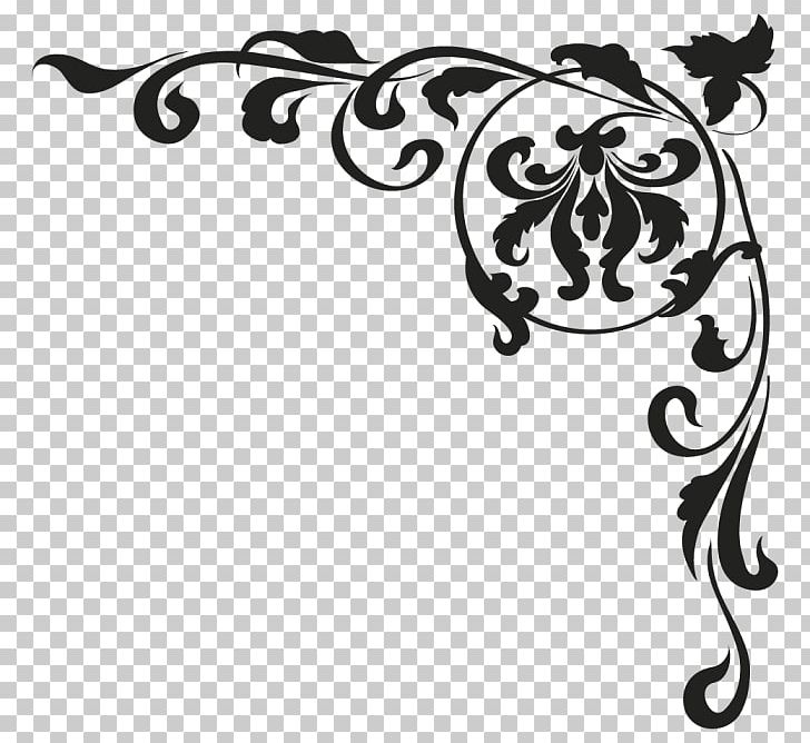 Sticker Baroque Wall Decal Art PNG, Clipart, Adhesive, Black, Black And White, Butterfly, Fictional Character Free PNG Download