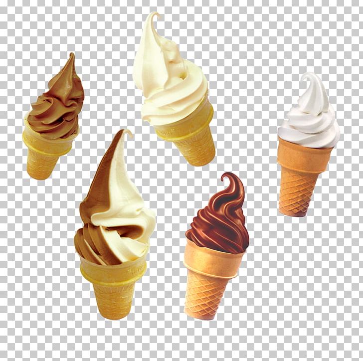 Ice Cream Cone Gelato Milkshake Sundae PNG, Clipart, Cold, Cold Drink, Cone, Cream, Dairy Product Free PNG Download
