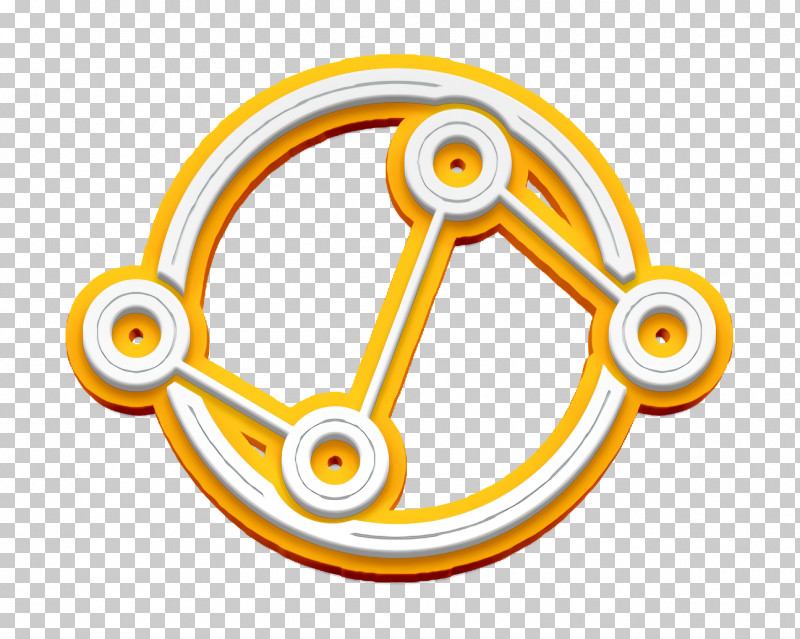 Interface Icon Data Analytics Interface Symbol Of Connected Circles ...