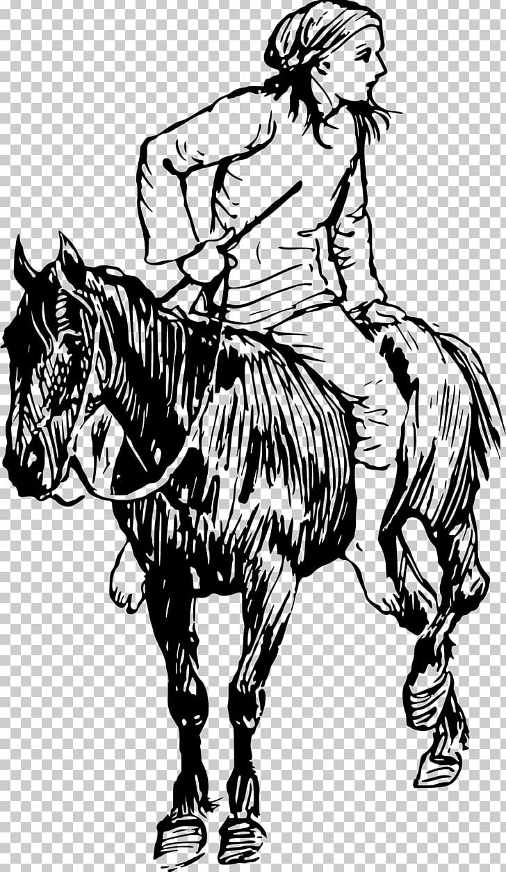 Pony Mane Mustang Stallion Bridle PNG, Clipart, Art, Black And White, Cowboy, Fictional Character, Horse Free PNG Download