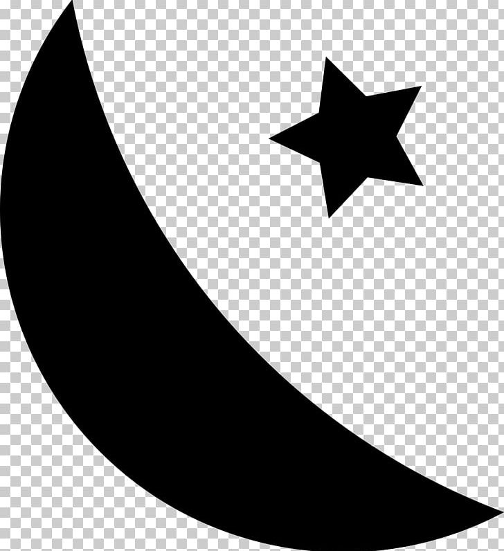 Star And Crescent Star And Crescent Moon PNG, Clipart, Black And White, Circle, Computer Icons, Crescent, Line Free PNG Download