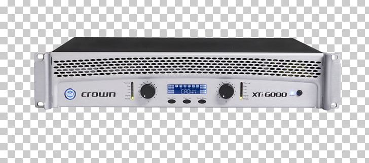 Crown XTi Audio Power Amplifier Electronics PNG, Clipart, Amplificador, Amplifier, Audio, Audio Equipment, Audio Power Amplifier Free PNG Download