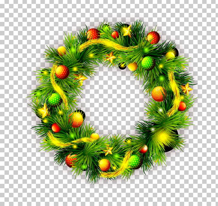 Wreath Christmas Gift Garland PNG, Clipart, Christmas, Christmas Decoration, Christmas Ornament, Christmas Tree, Conifer Free PNG Download