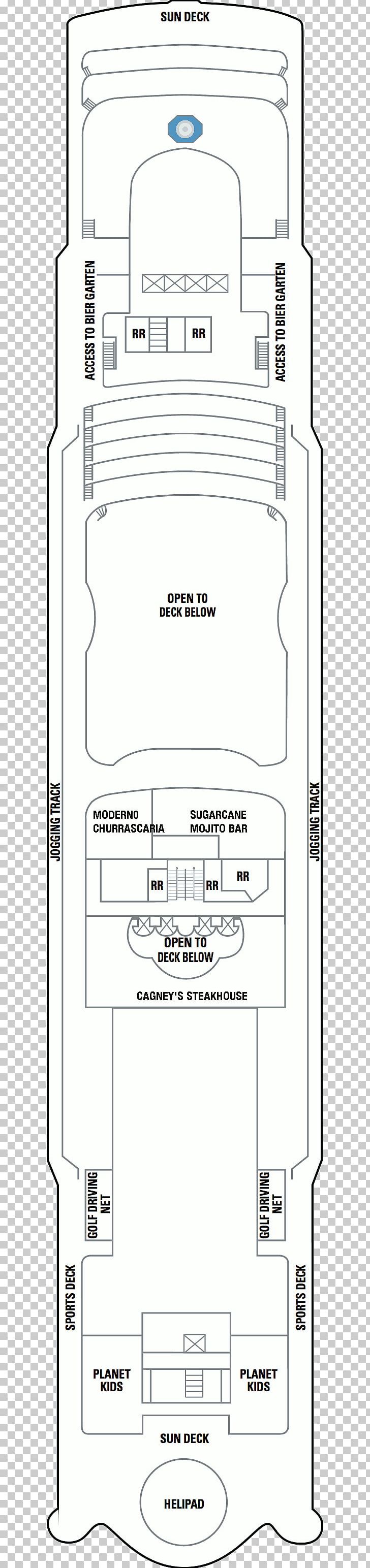 Deck Floor Plan Cruise Ship Celebrity Silhouette PNG