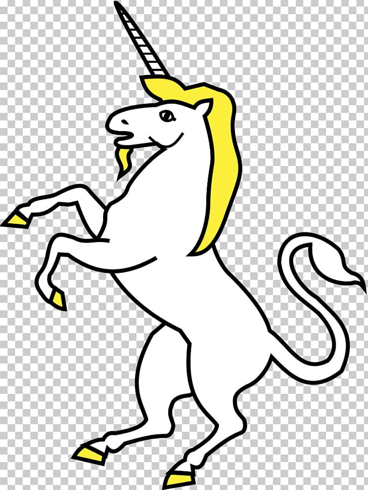 Unicorn Coat Of Arms Drawing Einhorn Heraldry PNG, Clipart, Art, Artwork, Beak, Bird, Black And White Free PNG Download