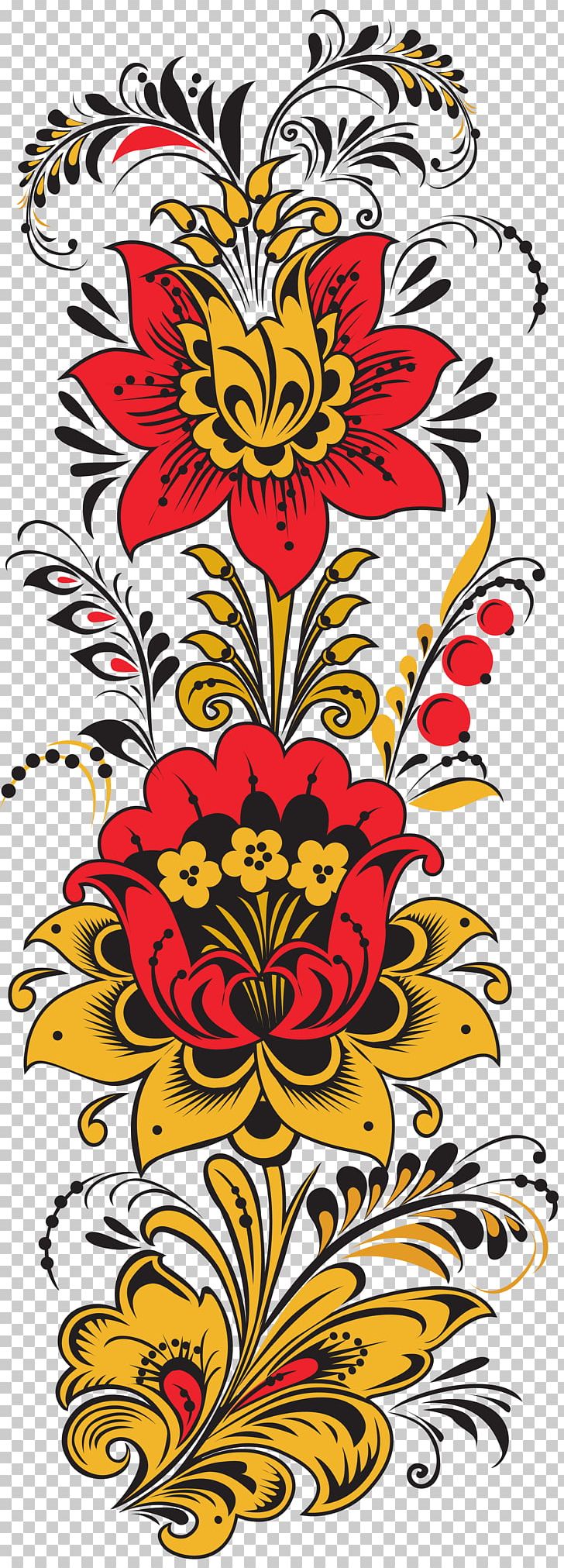 Khokhloma Flower Floral Design Painting PNG, Clipart, Art, Artwork, Creative Arts, Cut Flowers, Fictional Character Free PNG Download