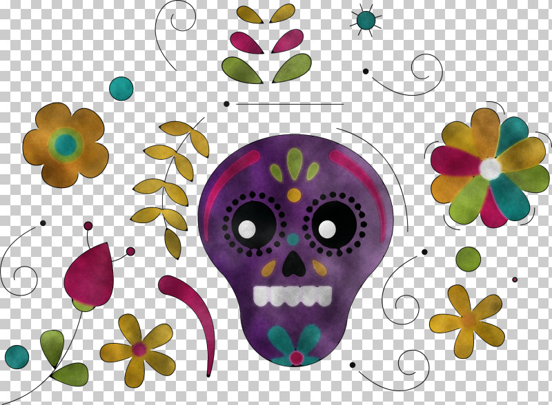 Calavera La Calavera Catrina Sugar Skull PNG, Clipart, Calavera, Day Of The Dead, Digital Art, Drawing, Floral Design Free PNG Download